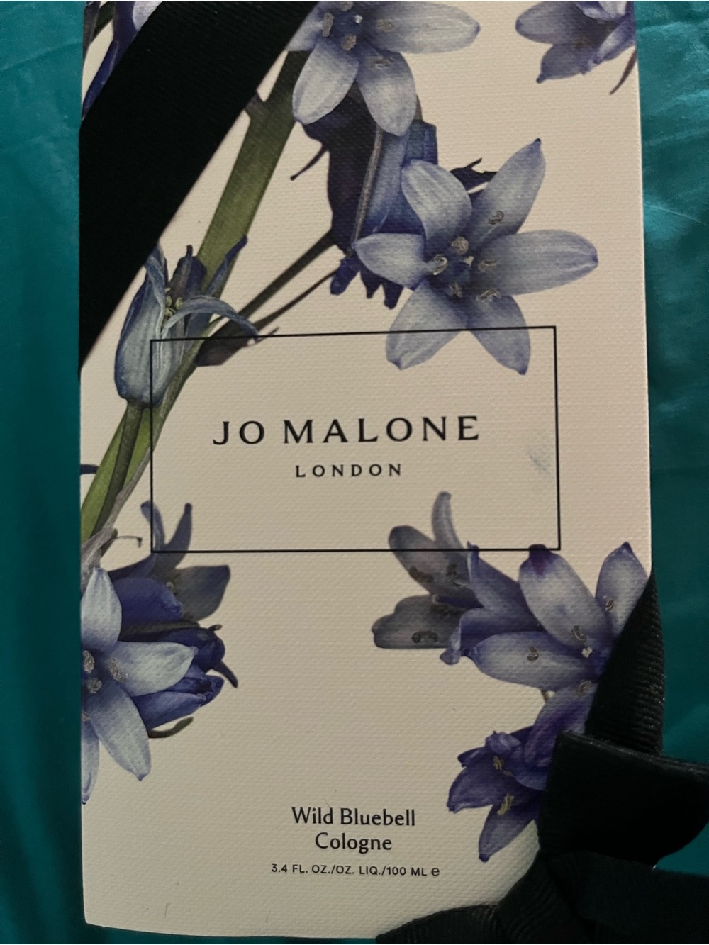 Jo Malone Blue and White Floral Wall Art Print